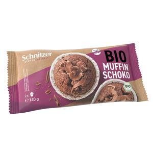 Schnitzer Muffin Schoko Dark Chocolate glutenfrei Bio Zöliakie
