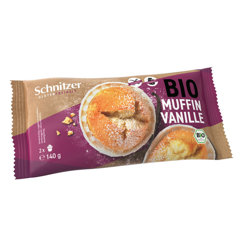 Schnitzer Muffin Vanille glutenfrei weizenfrei bio laktosefrei