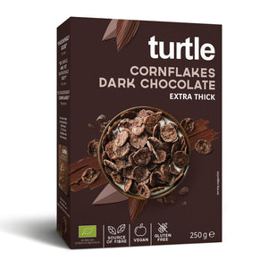 Turtle Naturprodukte Cornflakes Dark Chocolate bio easy gluten free