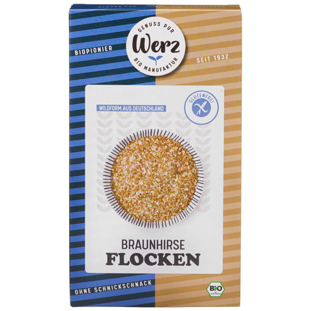 Werz Braunhirse Flocken glutenfrei weizenfrei easy gluten free