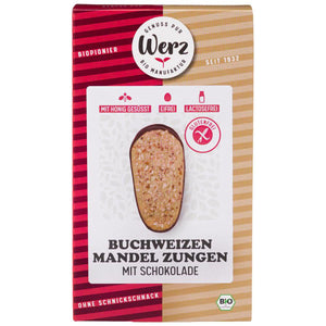 Werz Buchweizen Mandel-Zungen glutenfrei weizenfrei Zöliakie