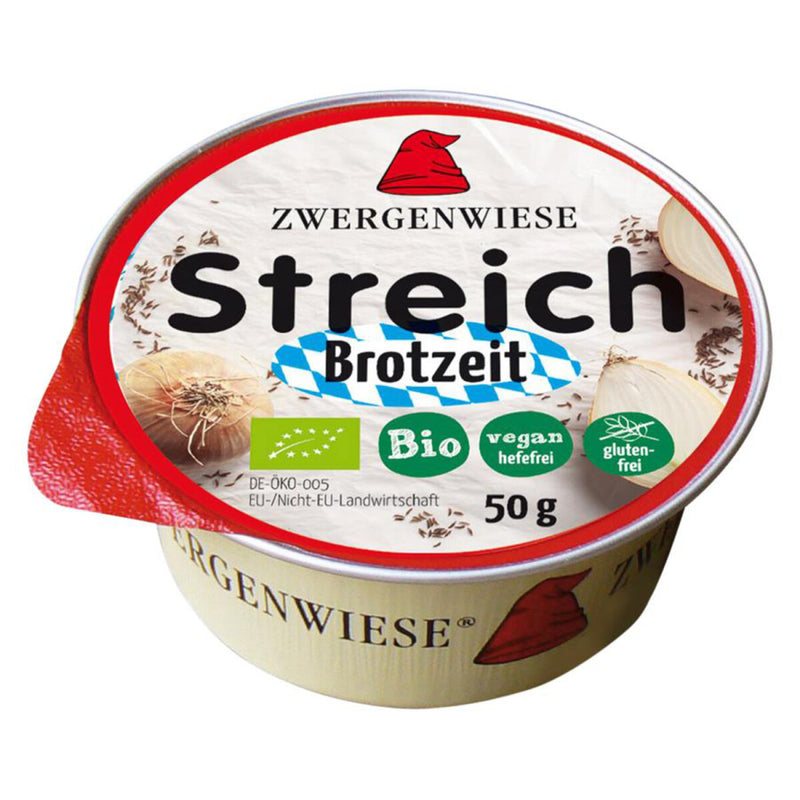 Zwergenwiese Streich Brotzeit Aufstrich glutenfrei bio vegan Zöliakie