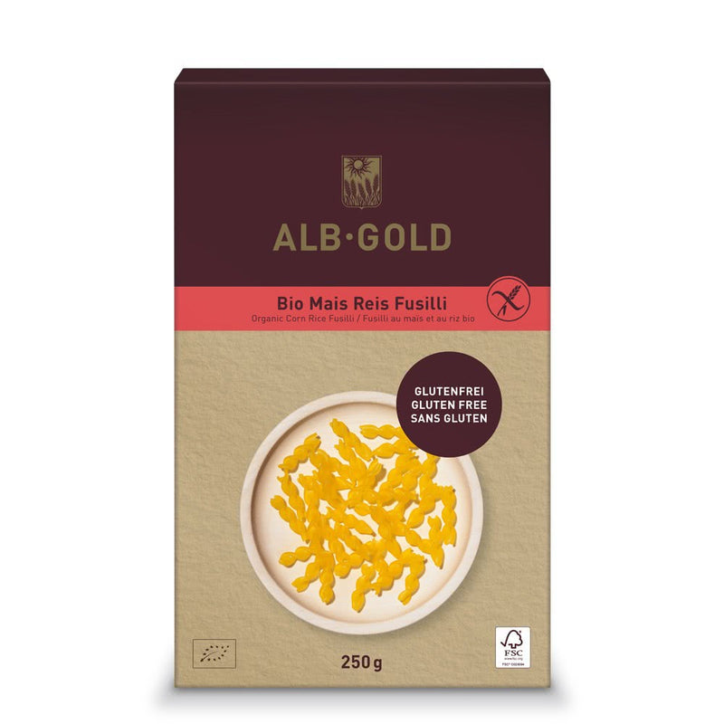 ALB-GOLD Bio Mais Reis Fusilli glutenfrei