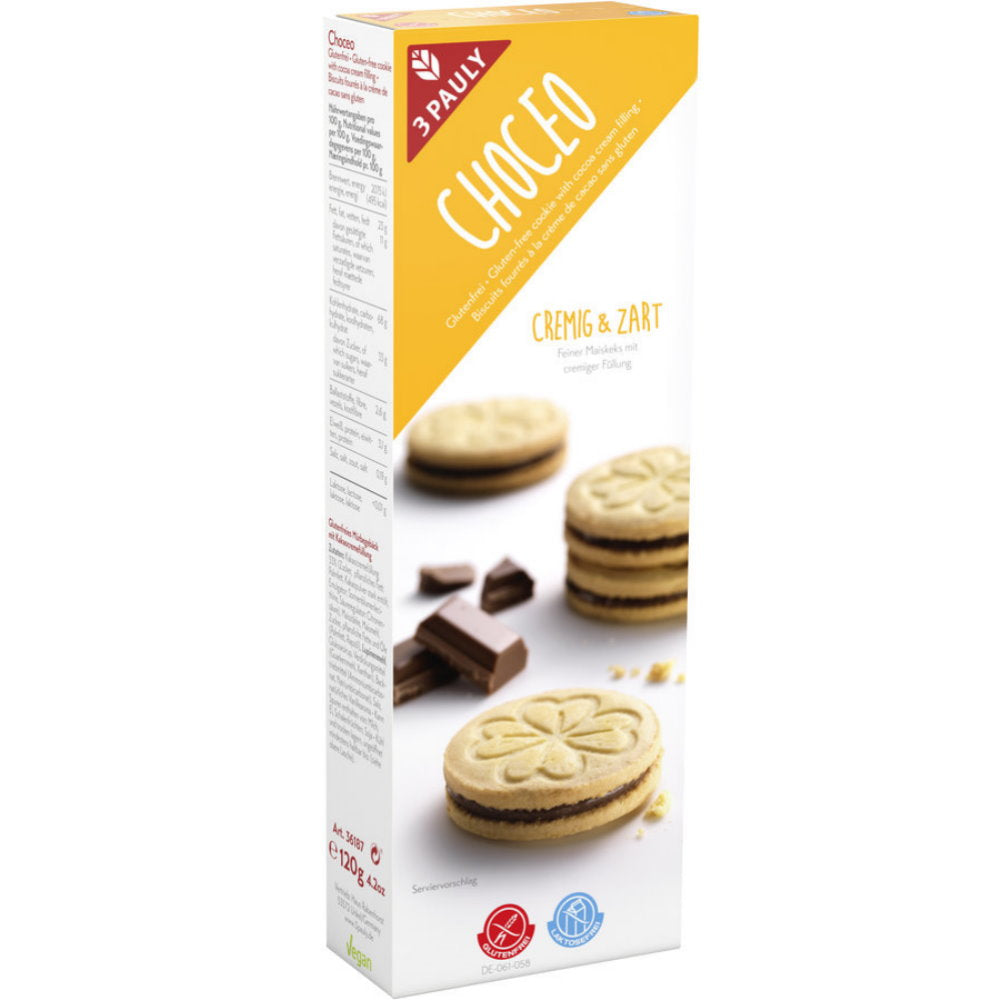 3 Pauly Choceo glutenfrei Cremig & Zart