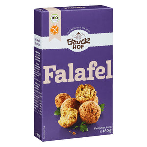 Bauckhof Falafel Fertigmischung glutenfrei weizenfrei bio vegan