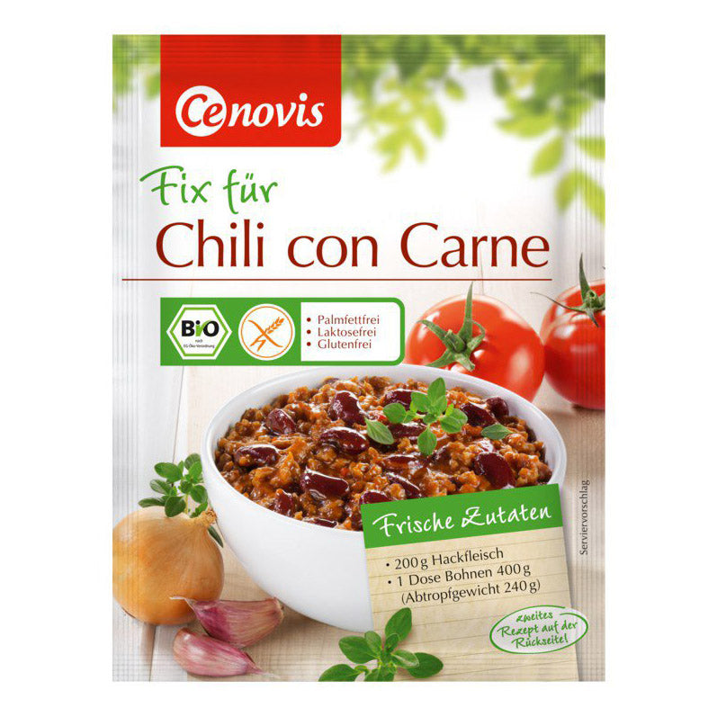 Cenovis Fix für Chili con Carne glutenfrei zertifiziert weizenfrei bio
