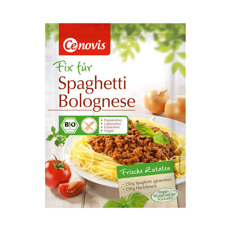 Cenovis Fix für Spaghetti Bolognese bio glutenfrei weizenfrei vegan