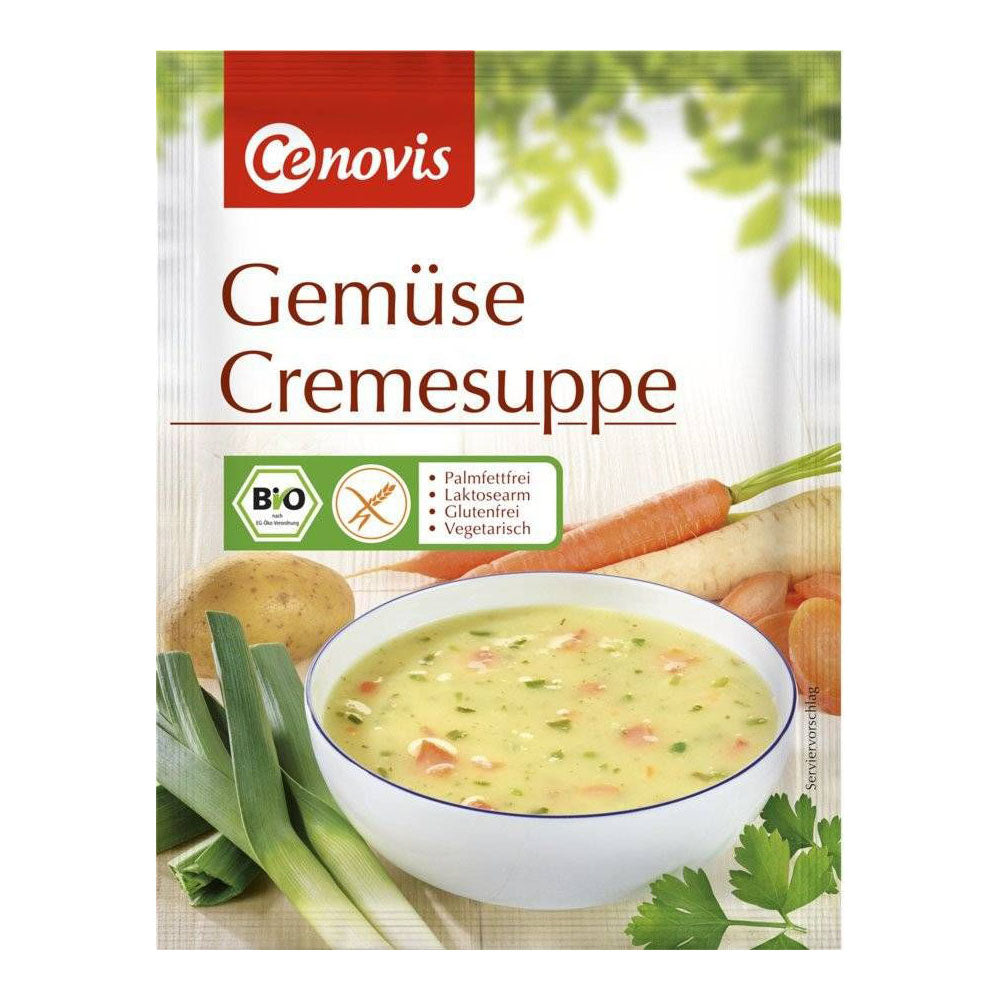 Cenovis Gemüse Cremesuppe glutenfrei weizenfrei bio easy gluten free