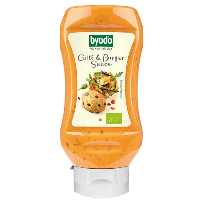 Byodo Grill & Burger Sauce 300ml glutenfrei weizenfrei Zöliakie