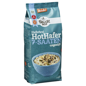 Bauckhof Hot Hafer 7 Saaten Haferbrei Porridge glutenfrei weizenfrei