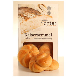 Backwaren Richter Kaisersemmel Kaiserbrötchen glutenfrei Gebäck 