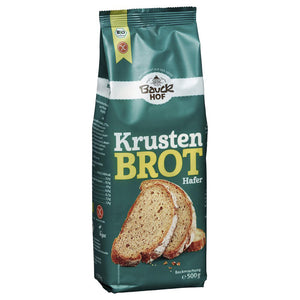 Bauckhof Krustenbrot Backmischung glutenfrei weizenfrei Zöliakie