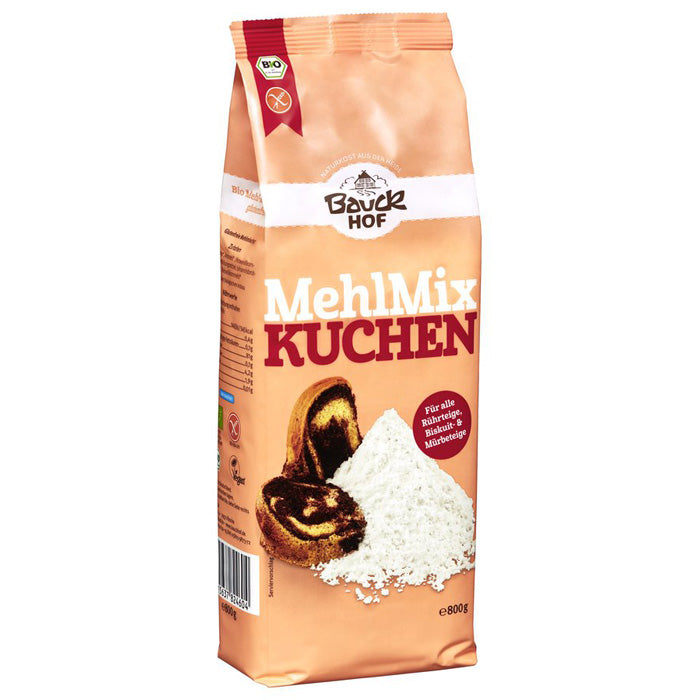 Bauckhof Mehl Mix Kuchen Backmischung glutenfrei weizenfrei Zöliakie