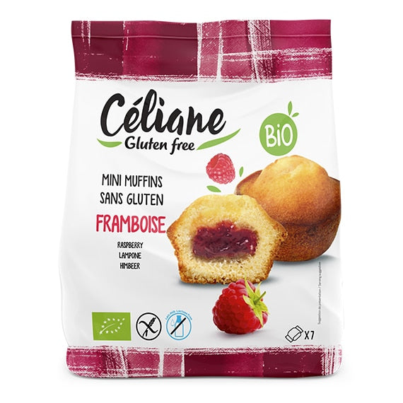 Celiane Mini Himbeer Muffins glutenfrei