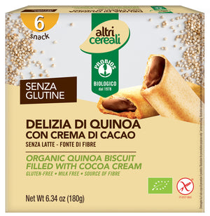 Probios Quinoa Kekse mit Kakaofüllung glutenfrei