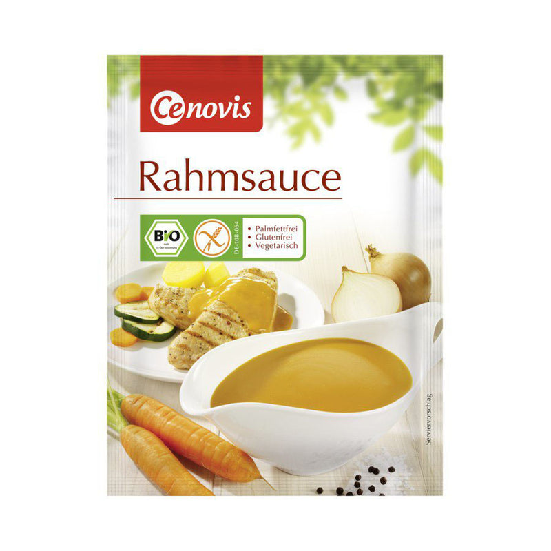 Cenovis Rahmsauce Beilage glutenfrei weizenfrei Zöliakie