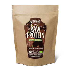 Lifefood Raw Protein Kakao Spirulina glutenfrei Fitness Zöliakie