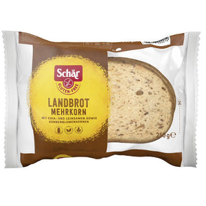 schär landbrot mehrkorn brot glutenfrei weizenfrei Zöliakie