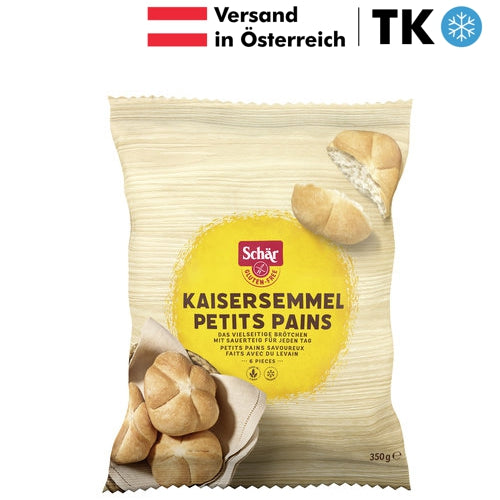 Schär Kaisersemmel TK Gebäck glutenfrei weizenfrei Zöliakie