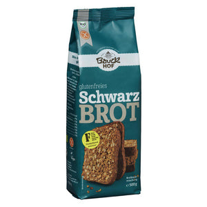 Bauckhof Schwarzbrot Backmischung Brot BIO glutenfrei