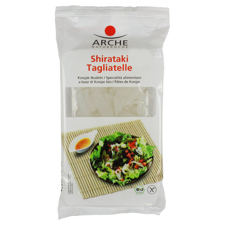 Arche Shirataki Tagliatelle Konjak Nudeln glutenfrei weizenfrei Pasta