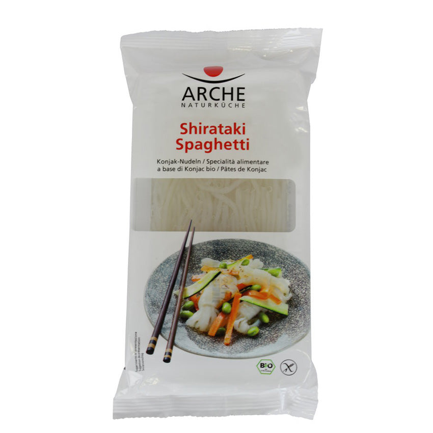 Arche Shirataki Spaghetti Konjak Nudeln glutenfrei weizenfrei Zöliakie