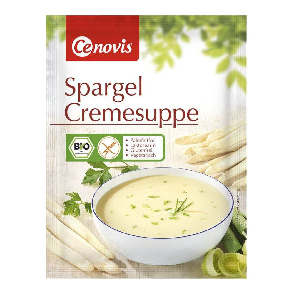 Cenovis Spargel Cremesuppe bio glutenfrei weizenfrei easy gluten free
