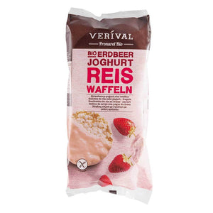 Verival Reiswaffeln Erdbeer Joghurt glutenfrei