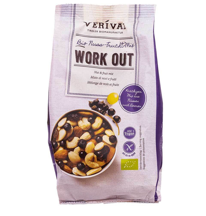 Verival Work Out Nuss-Frucht Mix glutenfrei