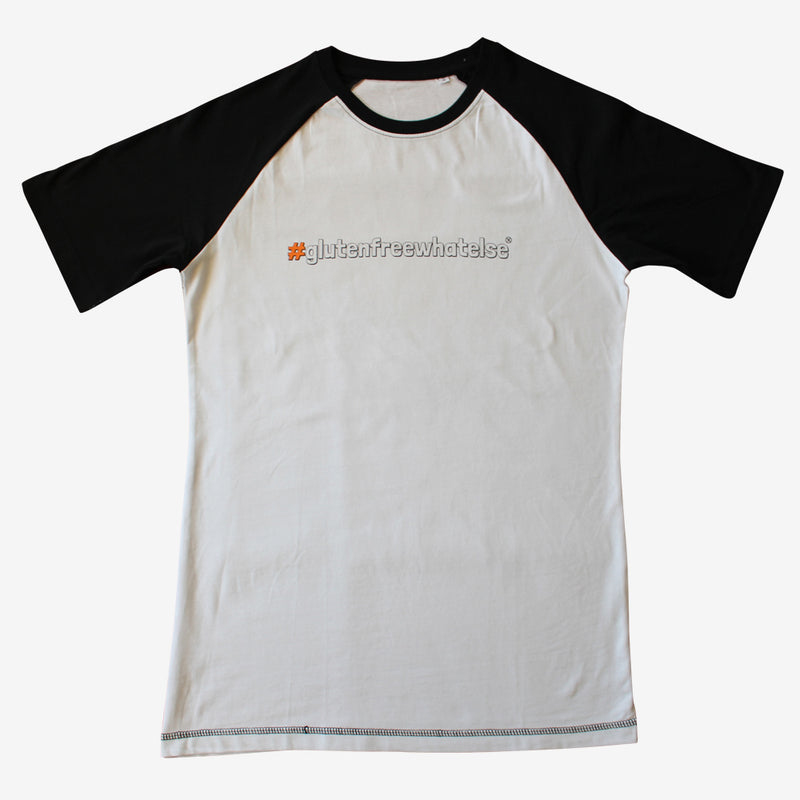 Celiwear T-Shirt Man Raglan #glutenfreewhatelse Glutenfrei Shirts